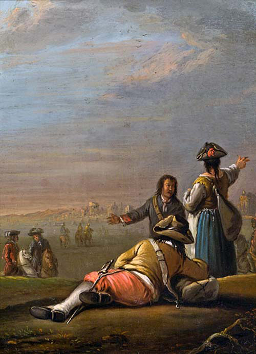 Resting Soldiers